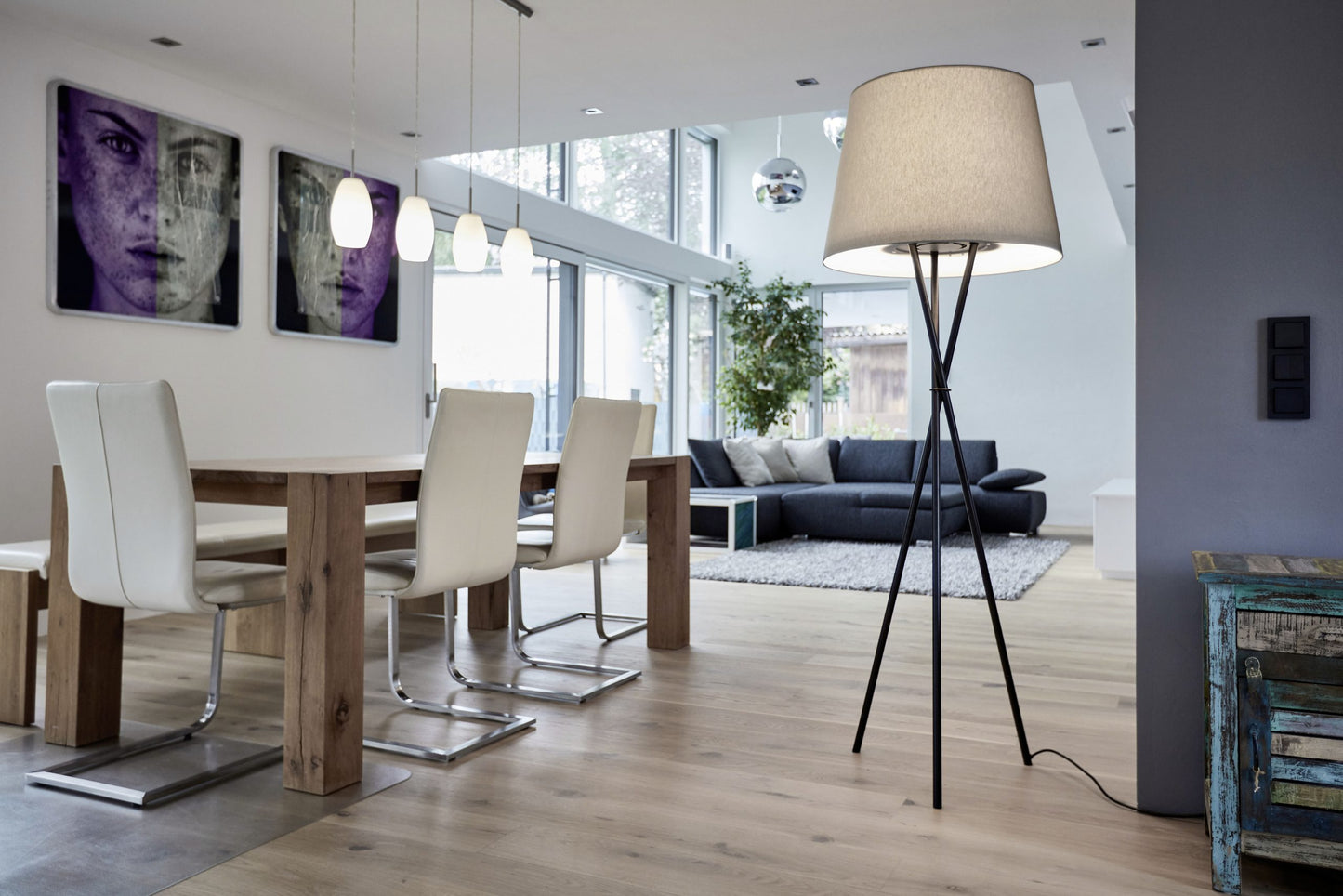 VLOERLAMP "HAILEY"