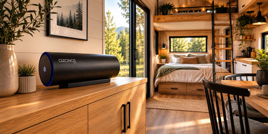 Frische und gesunde Luft im Tiny House mit OZONOS