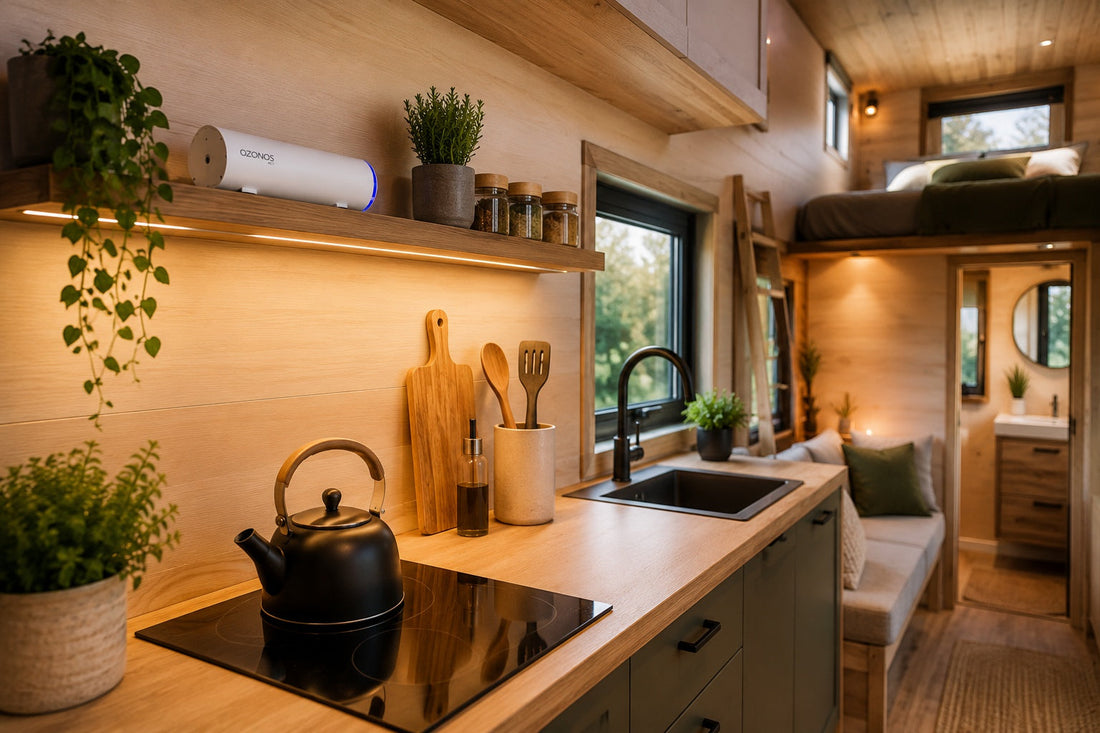Frische und gesunde Luft im Tiny House mit OZONOS
